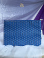 Goyard large pouch&nbsp;blue LME 020222 Brandnew