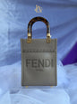 Fendi mini sunshine taupe rank A 8BS051 ABVL
