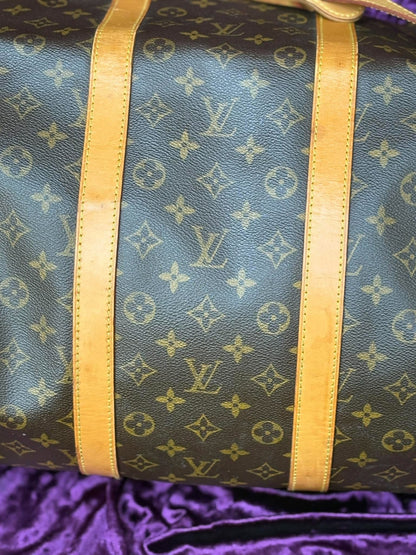 Louis Vuitton Keepall 55 Bandou Mono TH1927 rank A