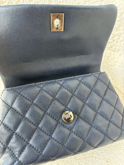 Chanel Coco Small Rhw blue 22081874