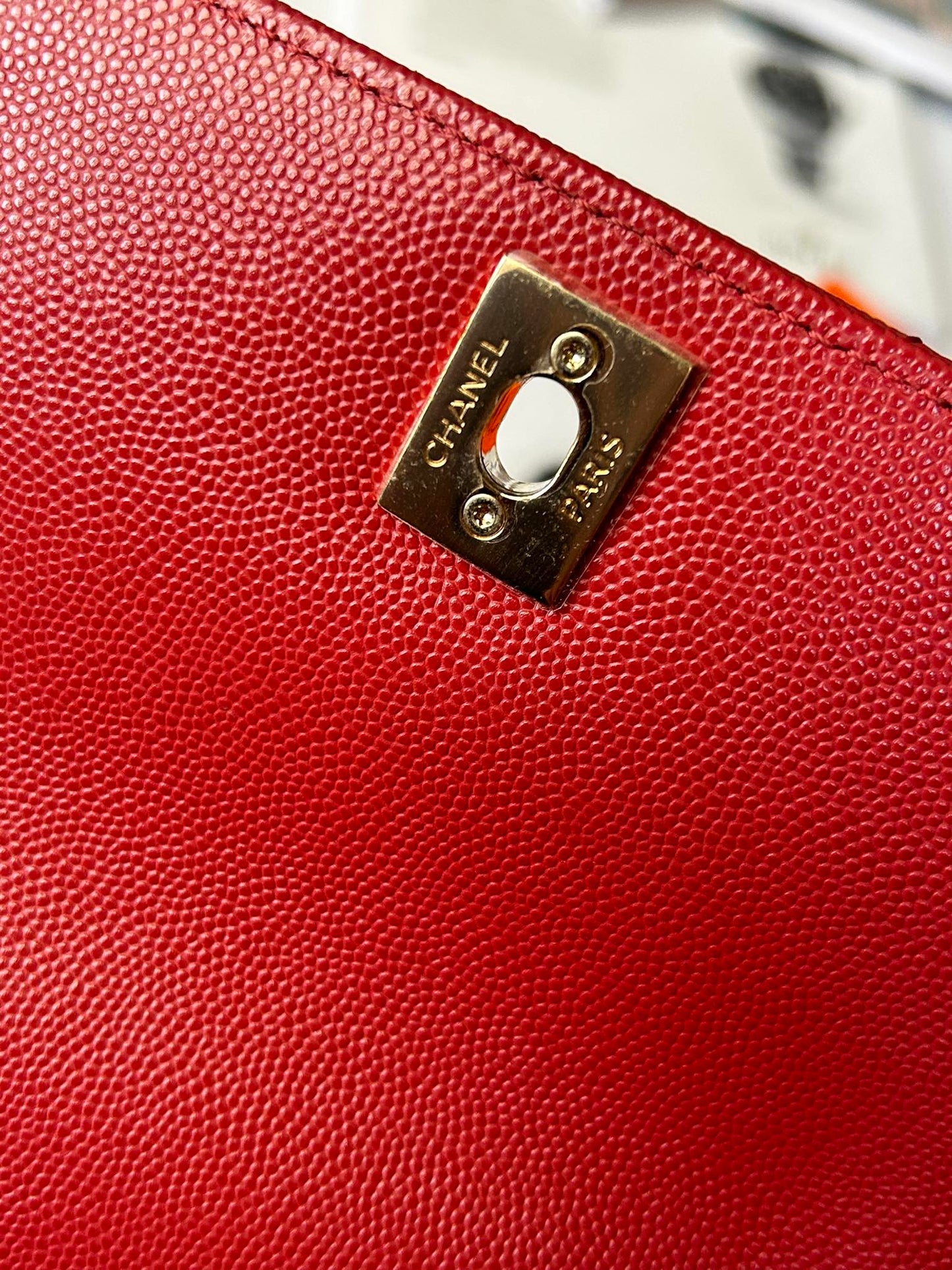 Coco small chevron red ghw