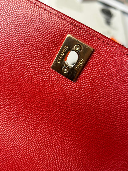 Coco small chevron red ghw