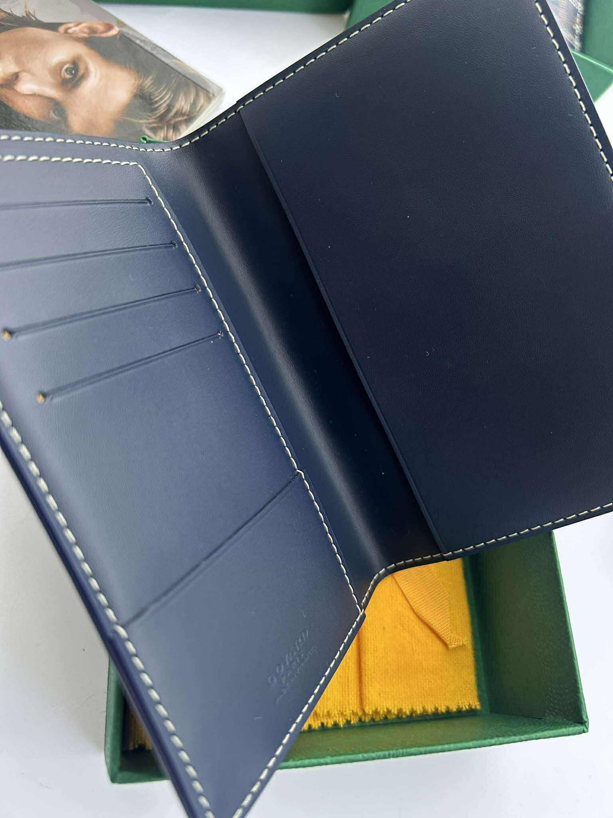 Passport Holder Navy Blue&nbsp;VAE 120241 Brandnew