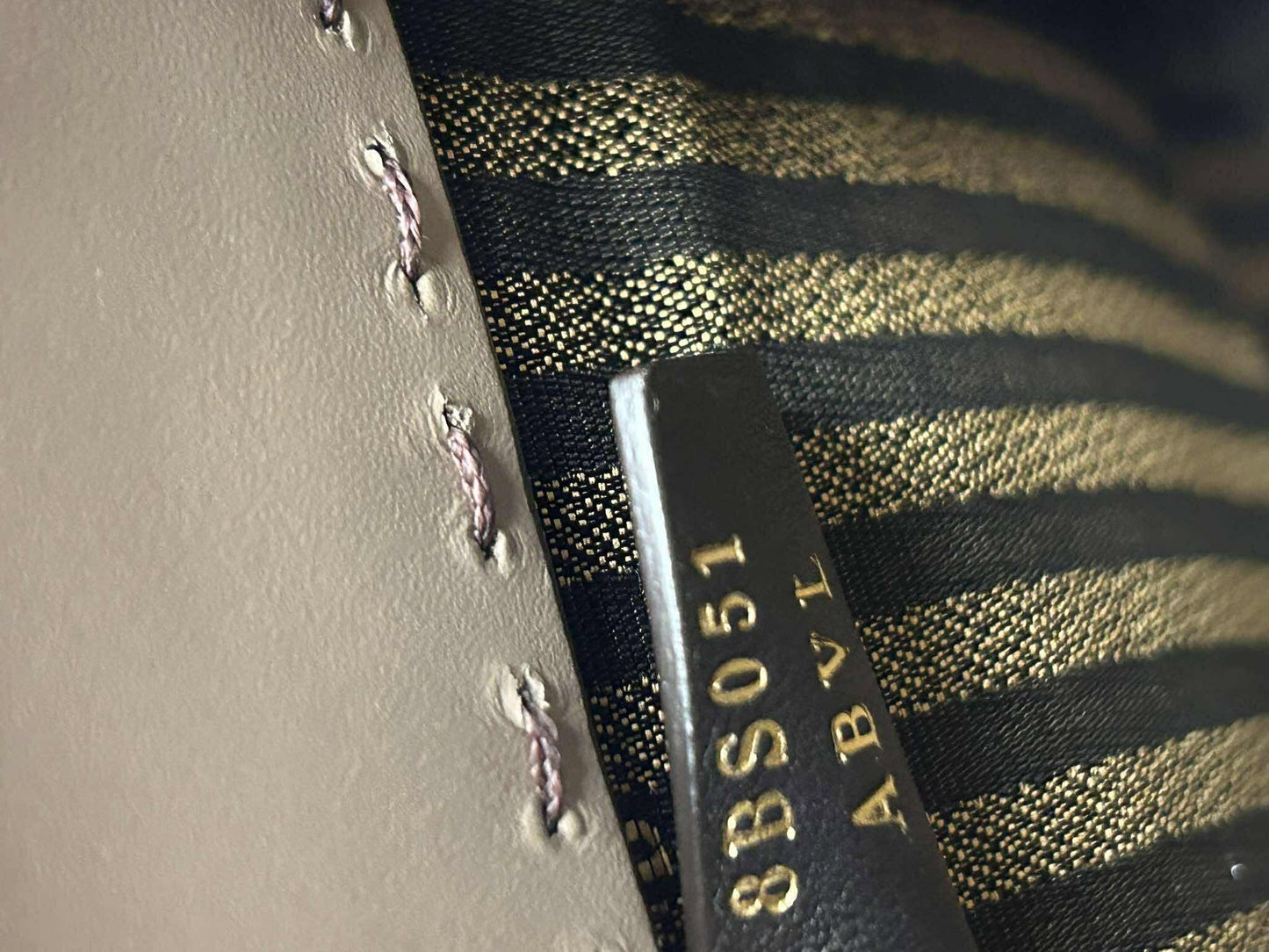 Fendi mini sunshine taupe rank A 8BS051 ABVL