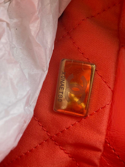 Chanel 23P hobo red calfskin sling bag