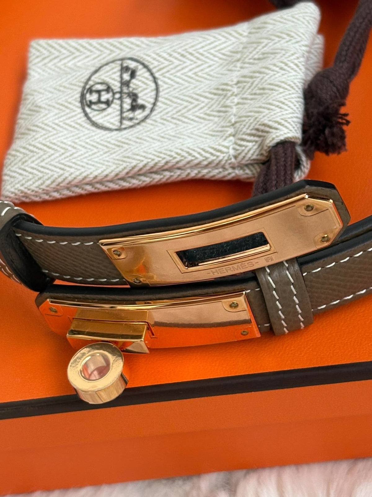 Kelly belt Eutope Rghw stamp K AM 370 UH Brandnew