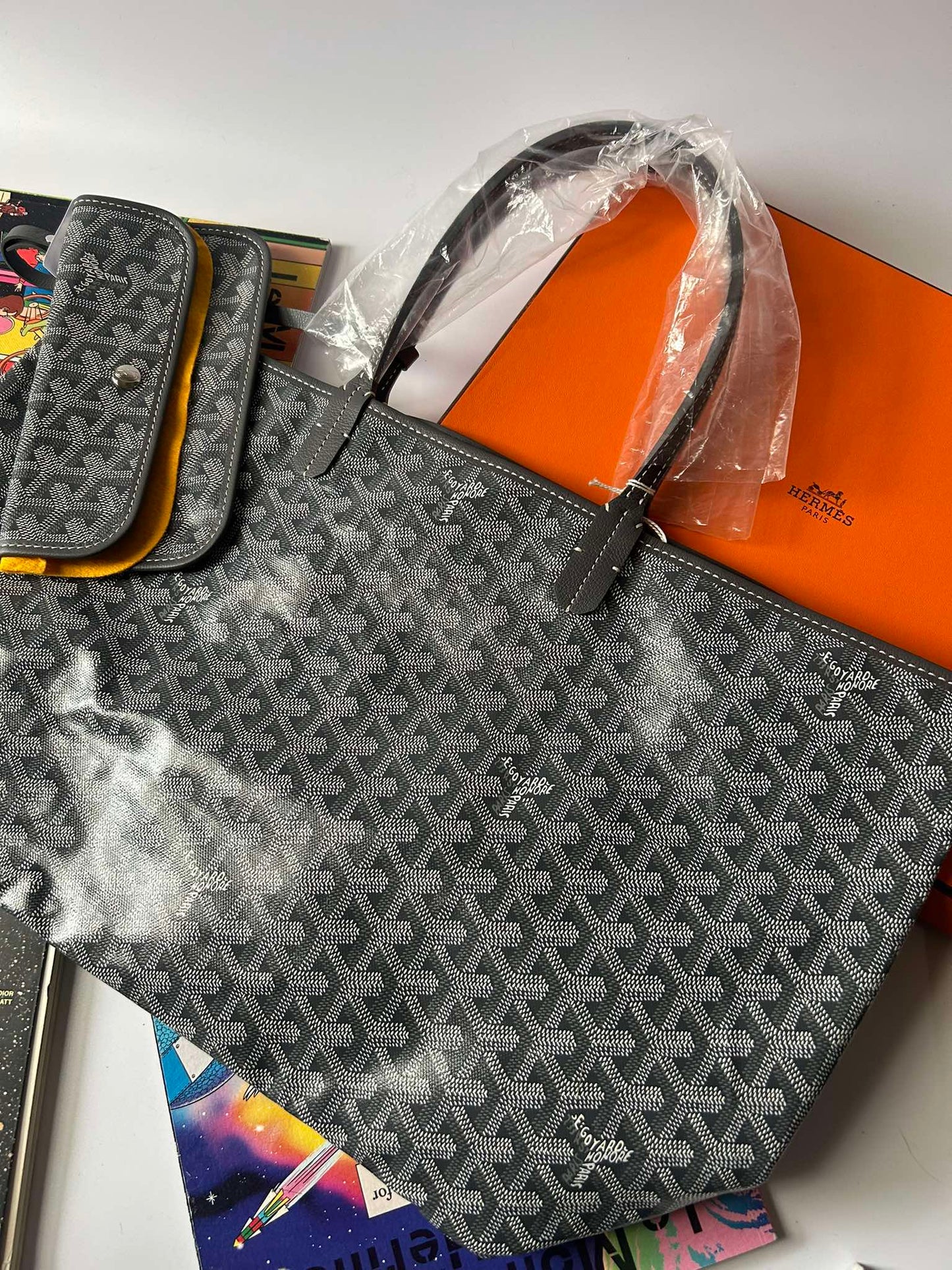 Goyard St louis pm gray ACM 020245 Brandnew