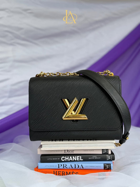 Louis Vuitton&  Twist black epi leather ghw FL3128 Preloved