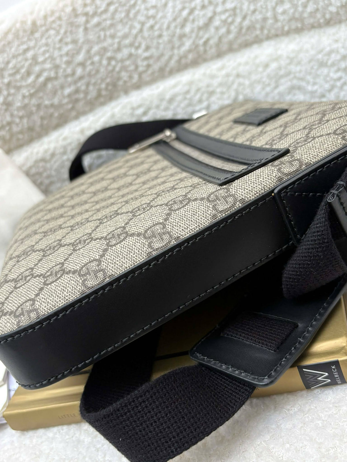 Gucci Messenger Bag Canvas Small Black&nbsp;