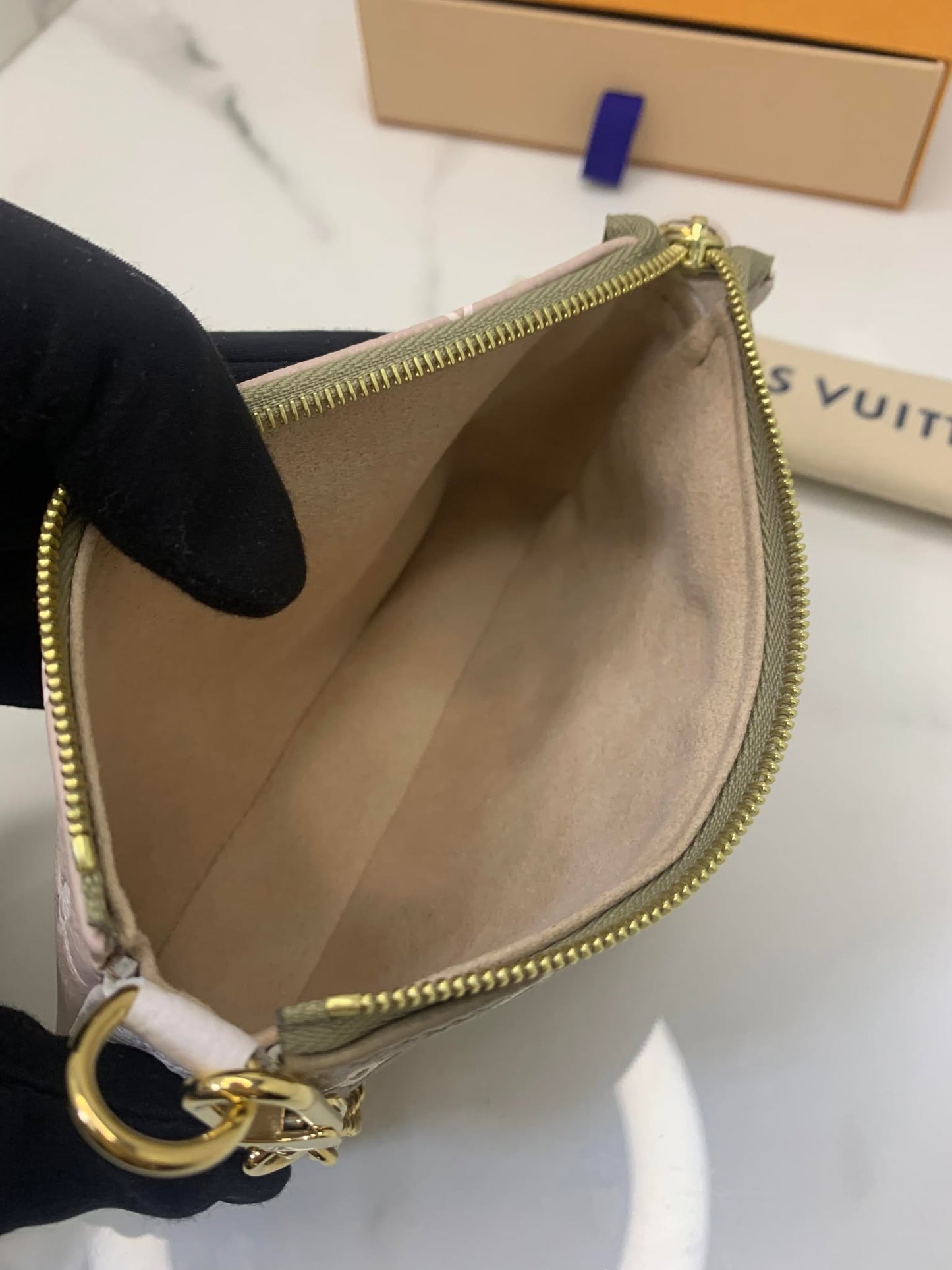 Louis Vuitton Mini pochette limited edition micro BN