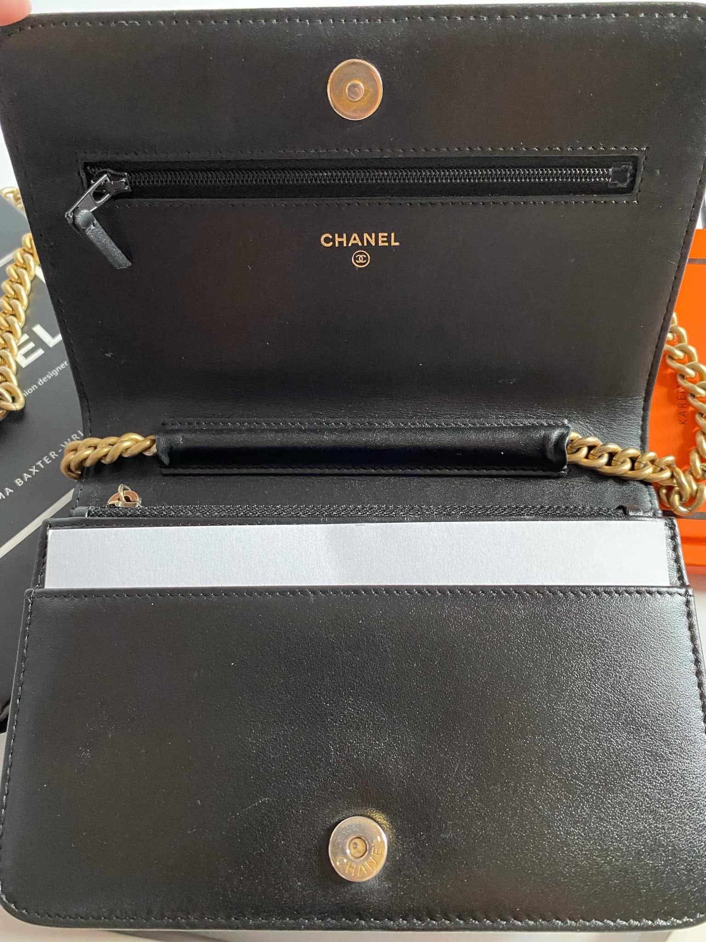 Chanel Leboy Woc black caviar