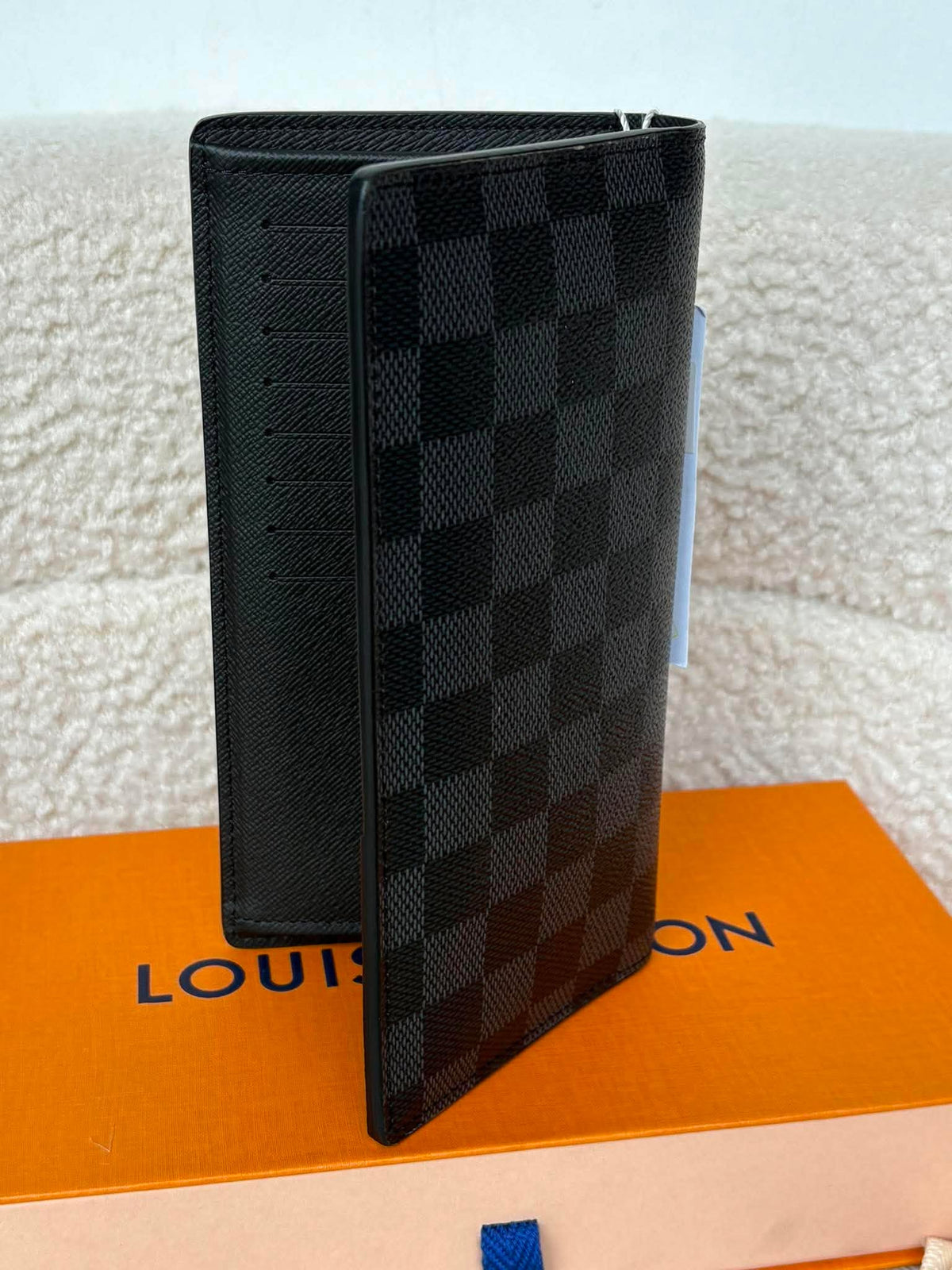 Louis Vuitton Brazza&nbsp;long wallet graphite Brand new micro