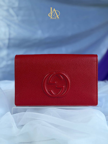 Gucci Soho WOC red 598211.493075 Brandnew