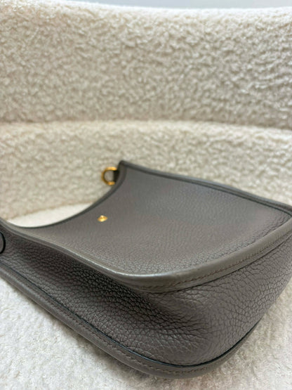 Hermes Tpm gray ghw strap stamp D DS 001 ZP Rank A