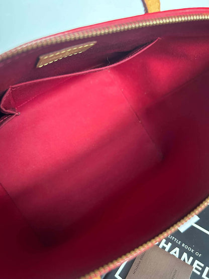 Louis Vuitton bellevue pm vernis red FL1100 rank A