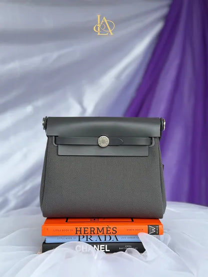 Hermes mini herbag gray Stamp K AA 010 ZA