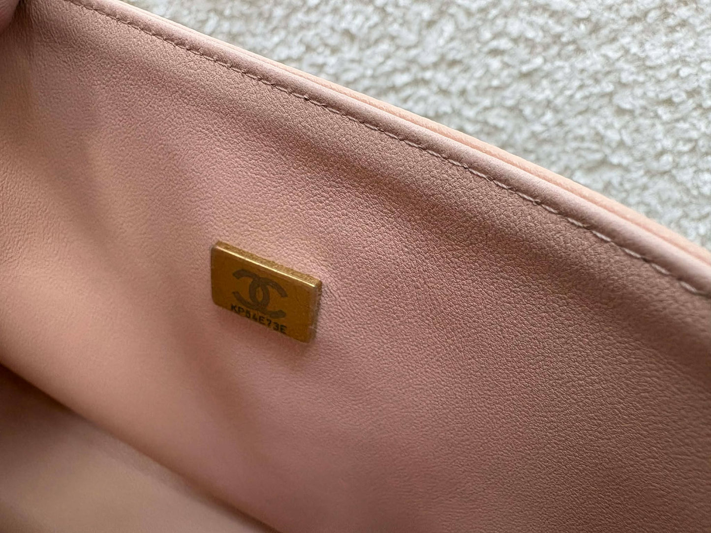 Chanel Double Flap Medium Beige Caviar