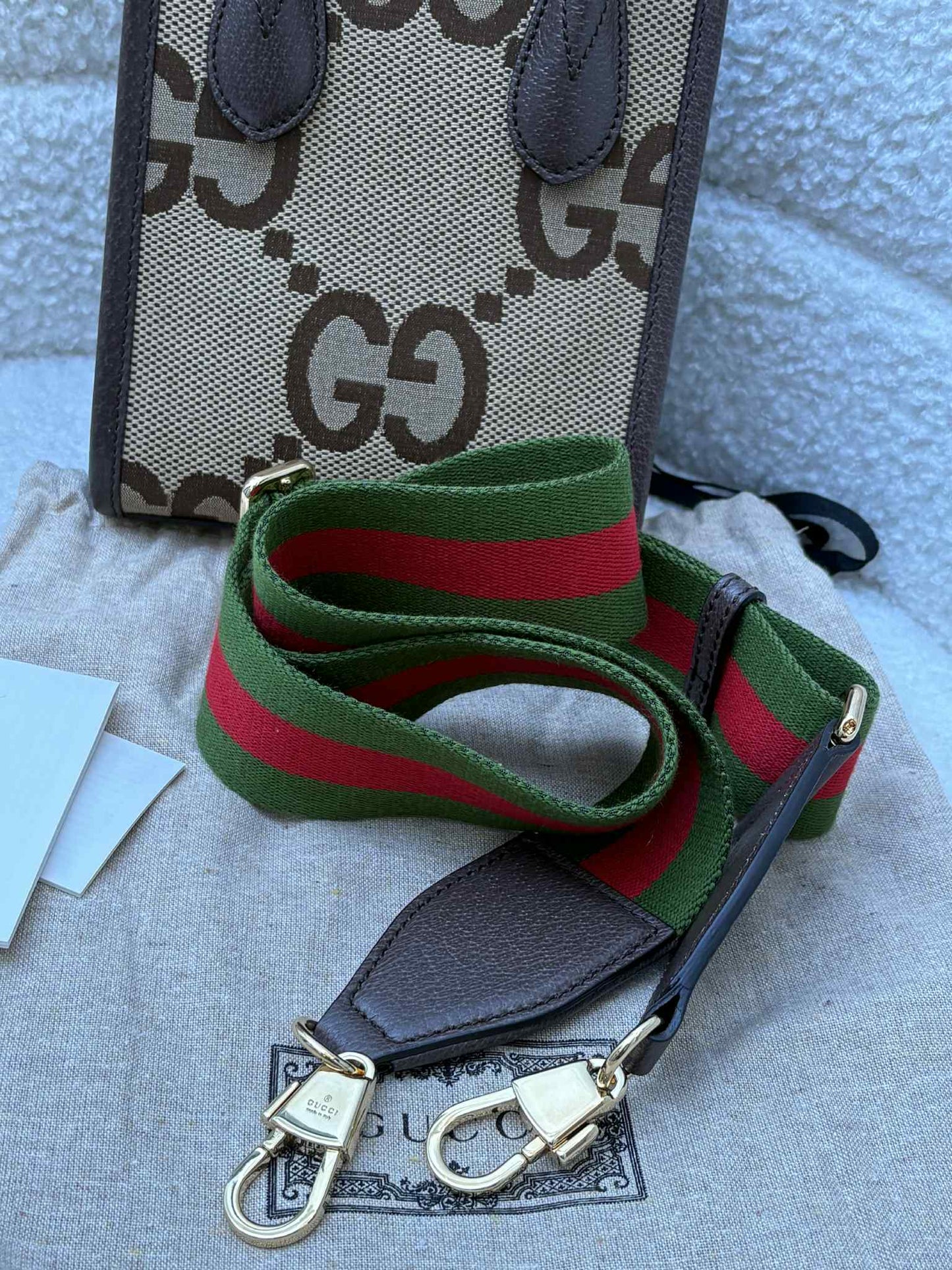 GUCCI Jumbo GG Mini Tote Brandnew