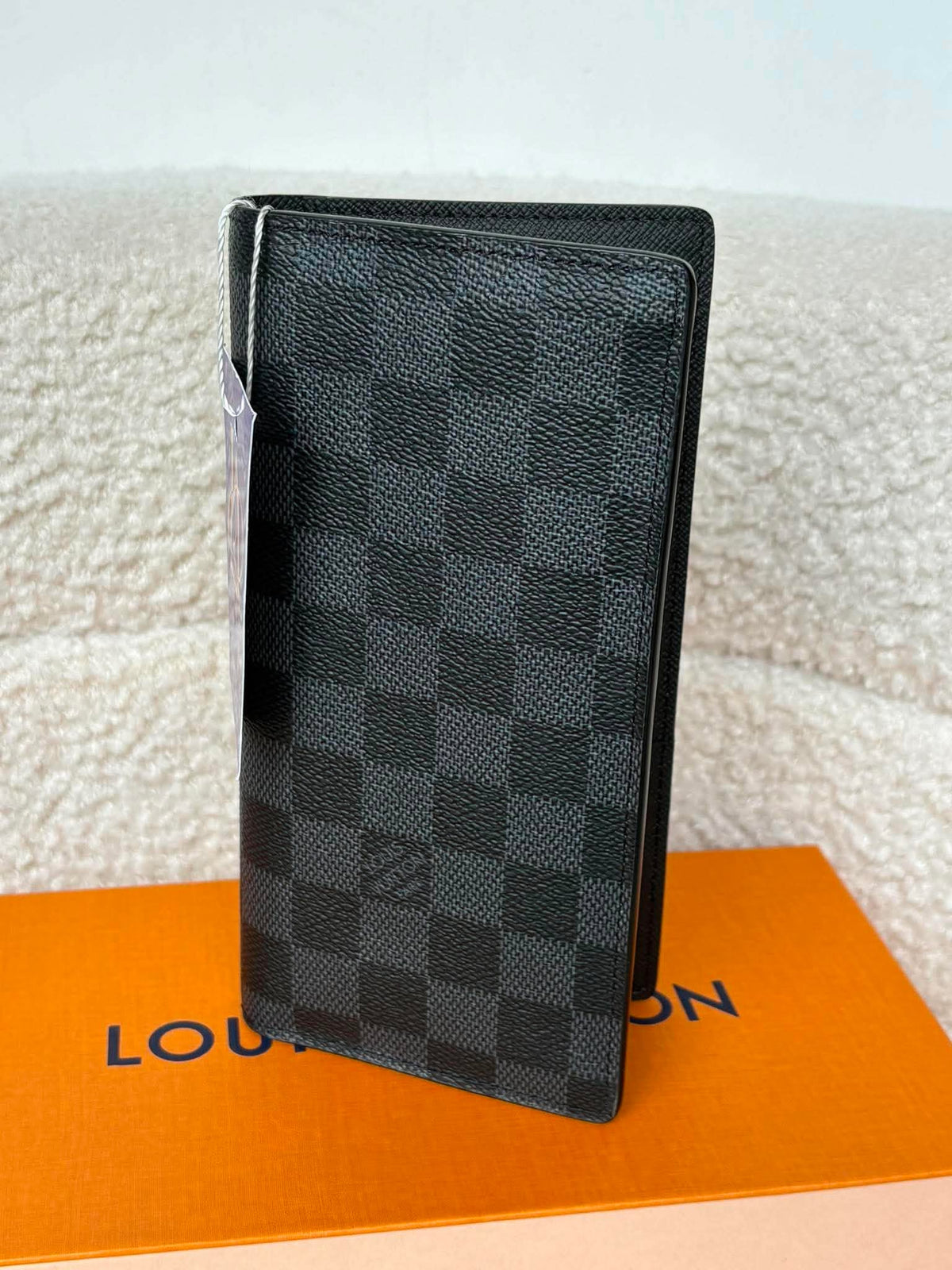 Louis Vuitton Brazza&nbsp;long wallet graphite Brand new micro