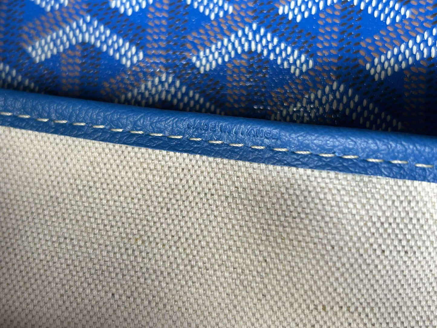 Goyard St Louis pm blue RID 120240 Brandnew