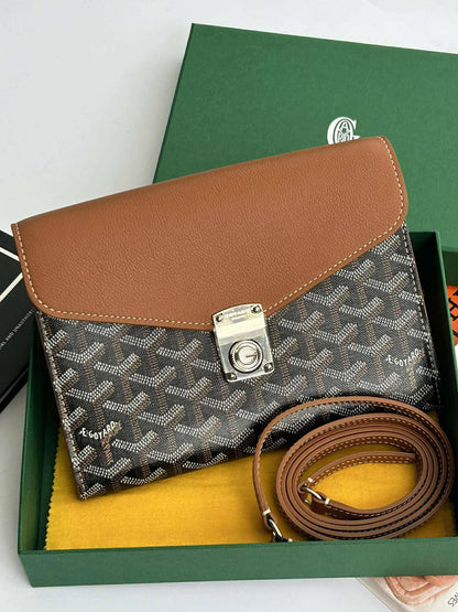 Goyard chypre tan sling brandnew
