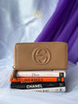 Gucci&nbsp;Soho Zippy Beige Long&nbsp;wallet Brandnew