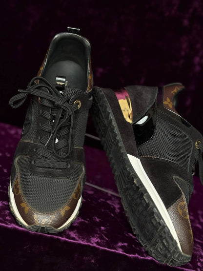 Louis Vuitton Sneaker Mono Black Rank A