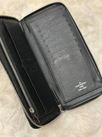 Louis Vuitton Damier Graphite Zippy Wallet LA2196 rank AB