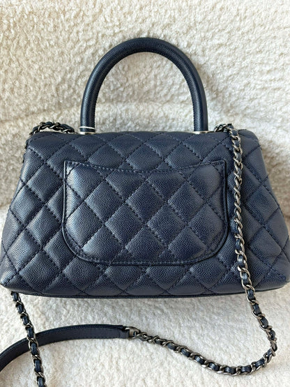 Chanel Coco Small Rhw blue 22081874