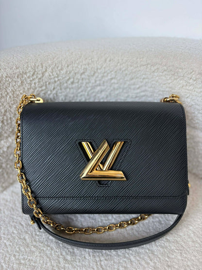 Louis Vuitton&  Twist black epi leather ghw FL3128 Preloved