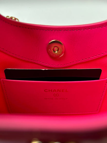 Chanel  Nano 31 Pink  Ghw micro TLPN6118 micro brand new