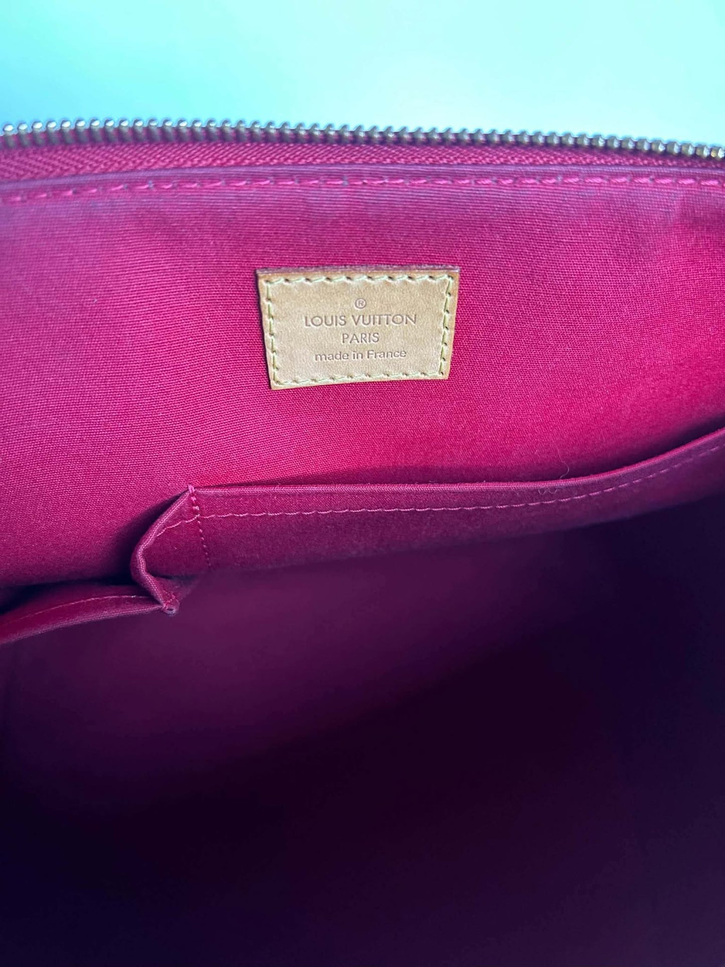 Louis Vuitton bellevue pm vernis red FL1100 rank A