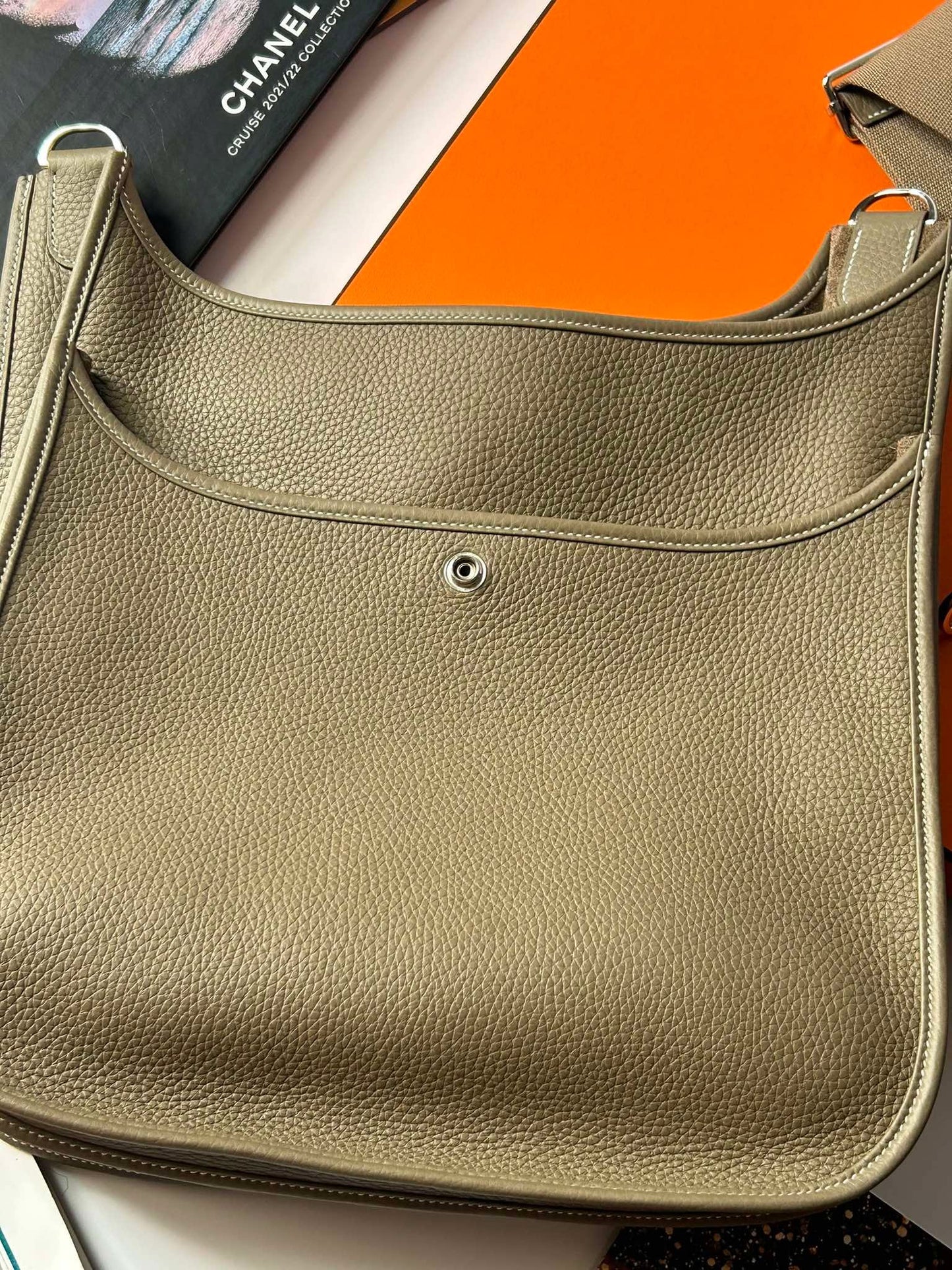 Hermes Evelyn GM eutope phw stamp K brand new