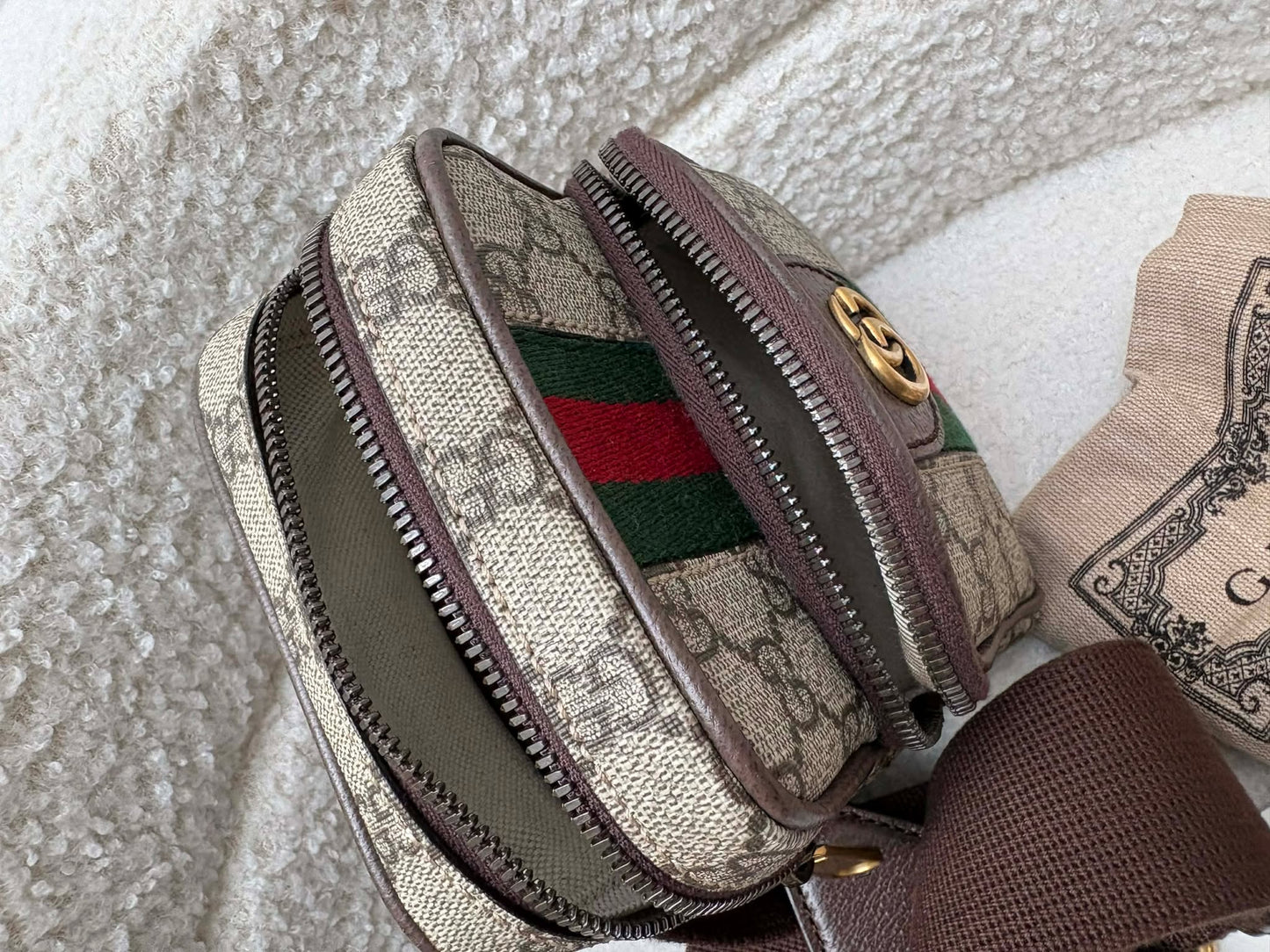 Gucci Ophidia belt cross body mini Brandnew&nbsp;