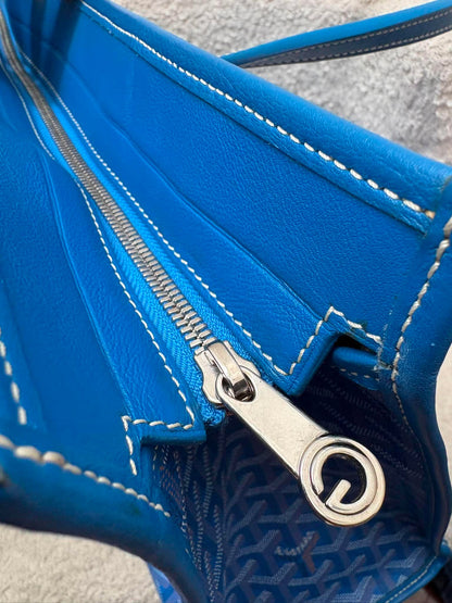 Goyard Goyardine Marquises Tote Sky Blue rank A