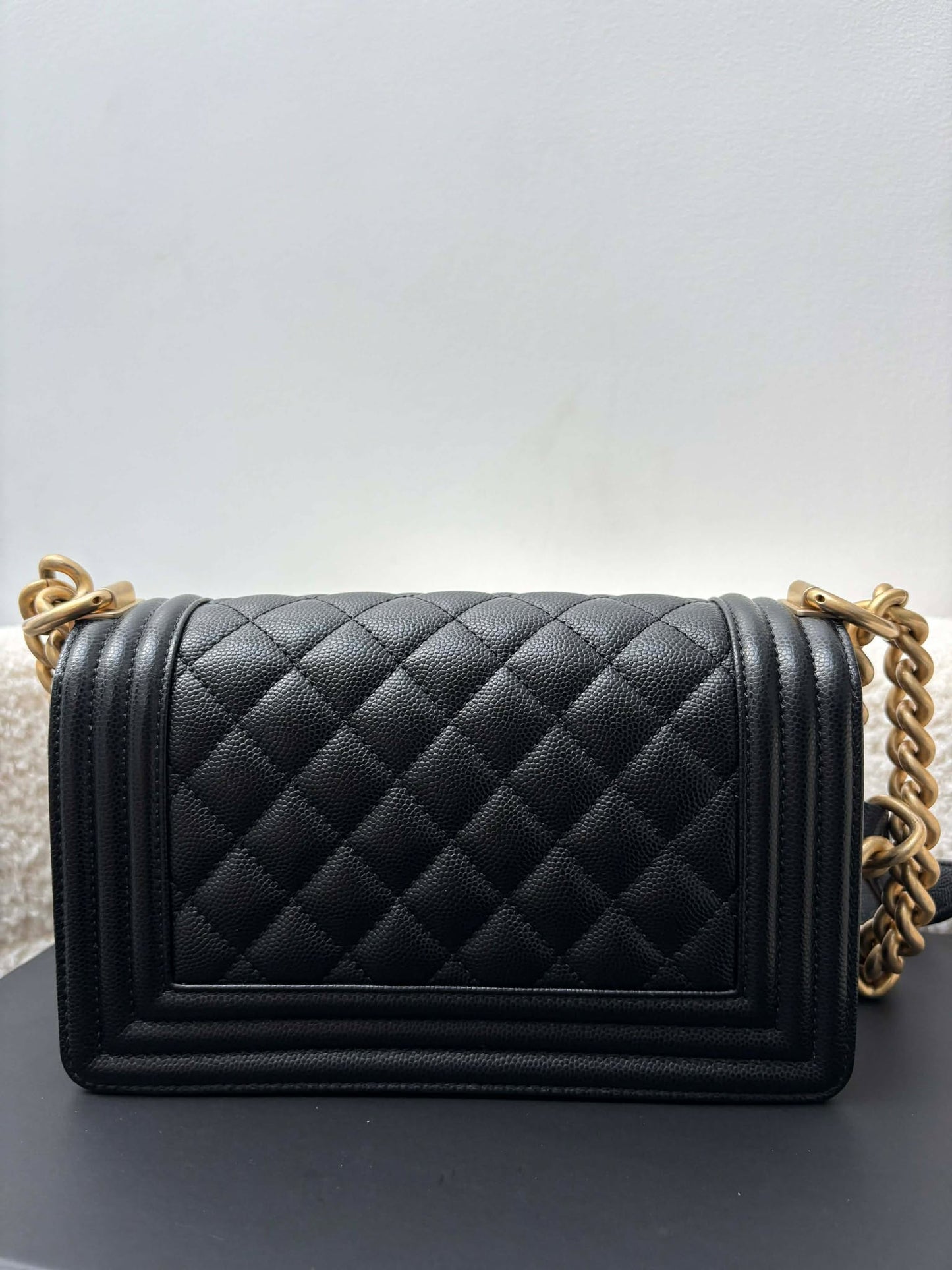 Chanel Leboy Black Small ghw series 29881545