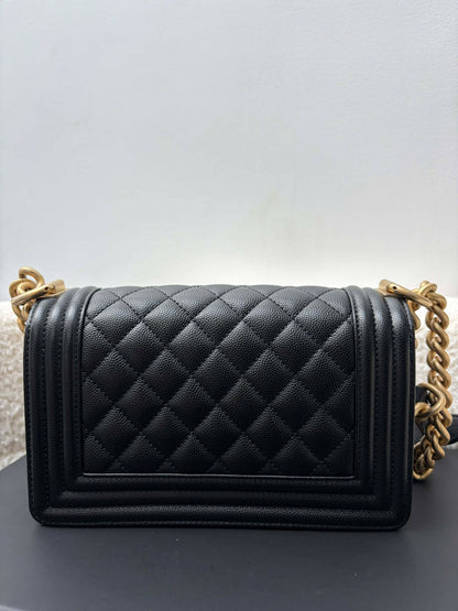 Chanel Leboy Black Small ghw series 29881545