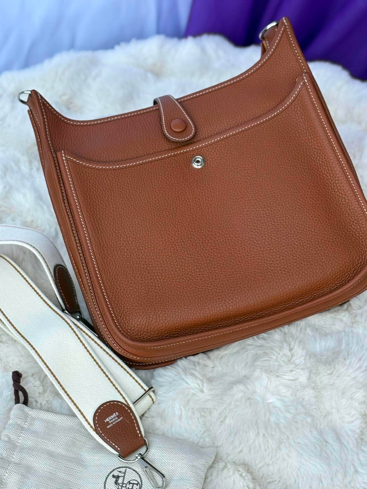 Hermes evelyn pm gold phw Y AC 006 AT 9/10