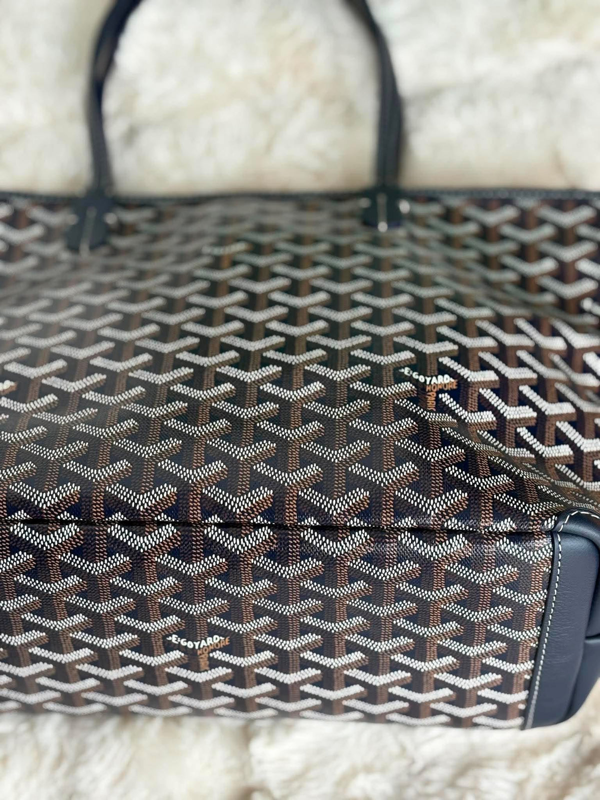 Goyard Pm Artois Navy Blue