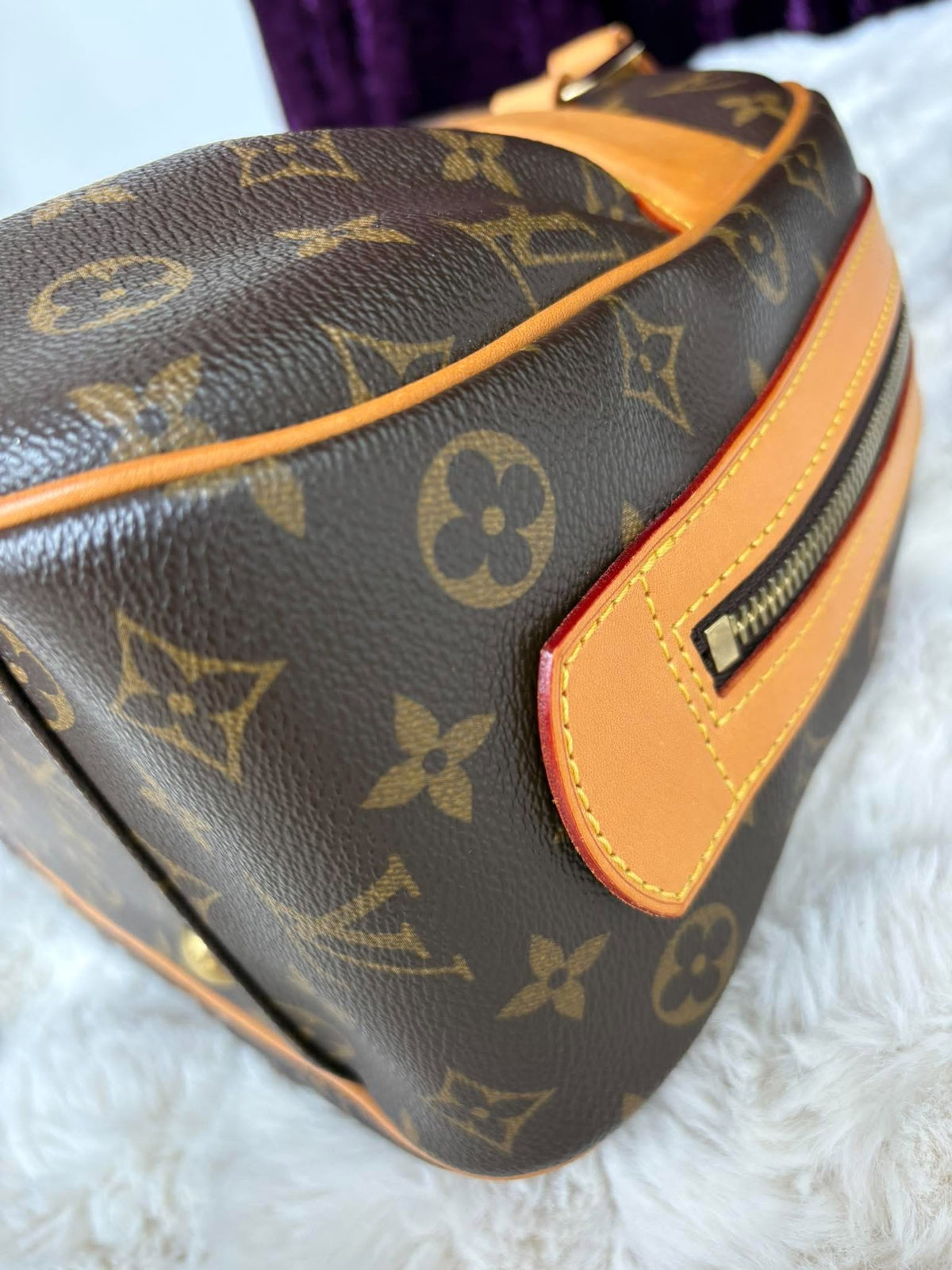 Louis Vuitton Mizi Pm Mono CA1015 Rank A