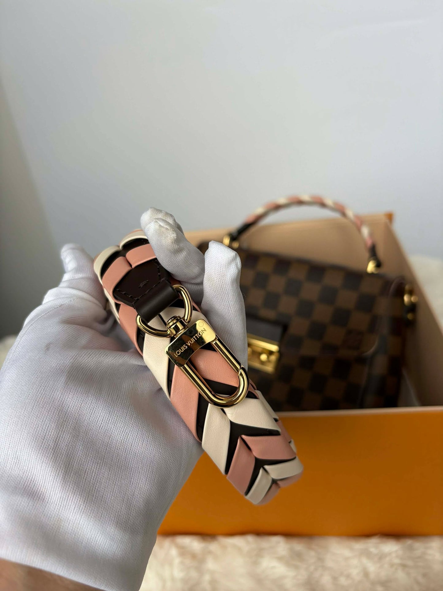 Louis Vuitton Croisette damier micro unused