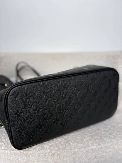 Louis Vuitton neverfull black impriente mm micro Rank A