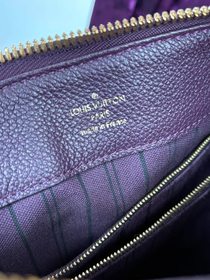 Louis Vuitton Aube Monogram Empreinte Leather Audacieuse Bag micro