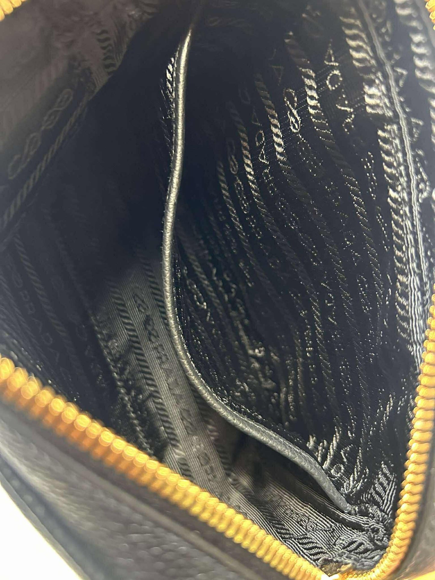 Prada camera bag mini black 158D sling bag crossbody guitar strap Brandnew