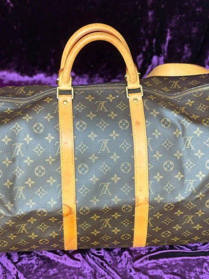 Louis Vuitton Keepall 55 Bandou Mono TH1927 rank A