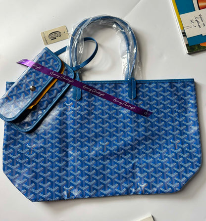 Goyard St Louis pm blue RID 120240 Brandnew