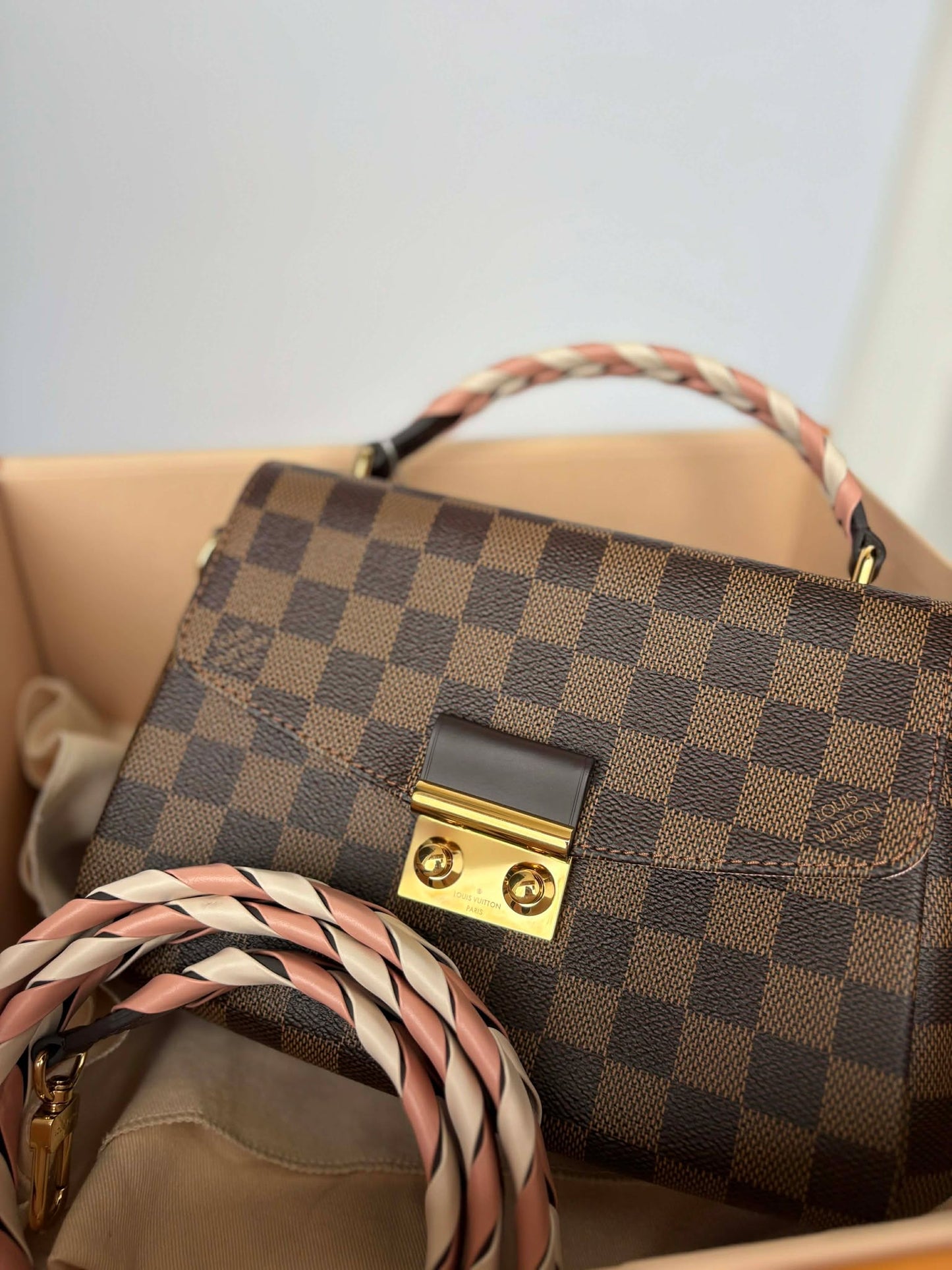 Louis Vuitton Croisette damier micro unused