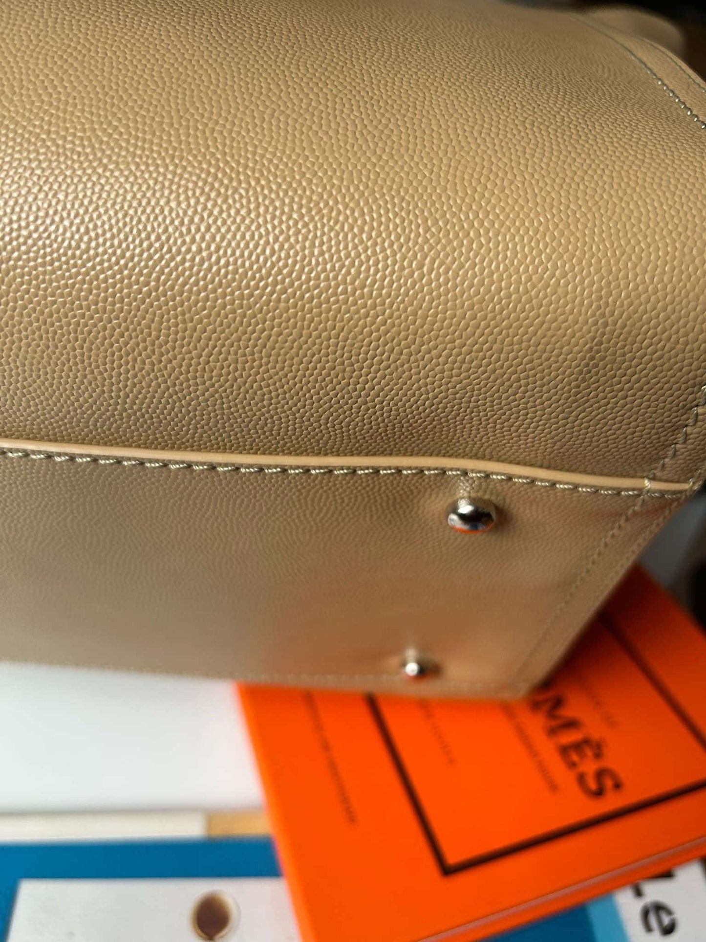 Deauvill large tote&nbsp;beige rank A authenticity card 25439386