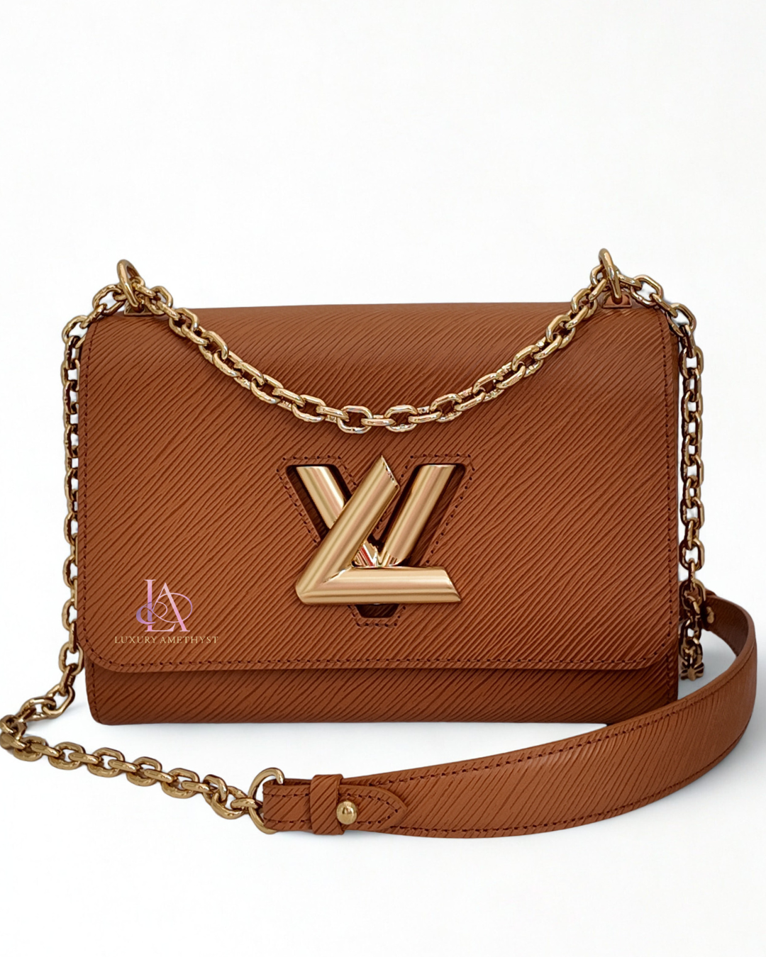 LV Twist Caramel Epi GHW