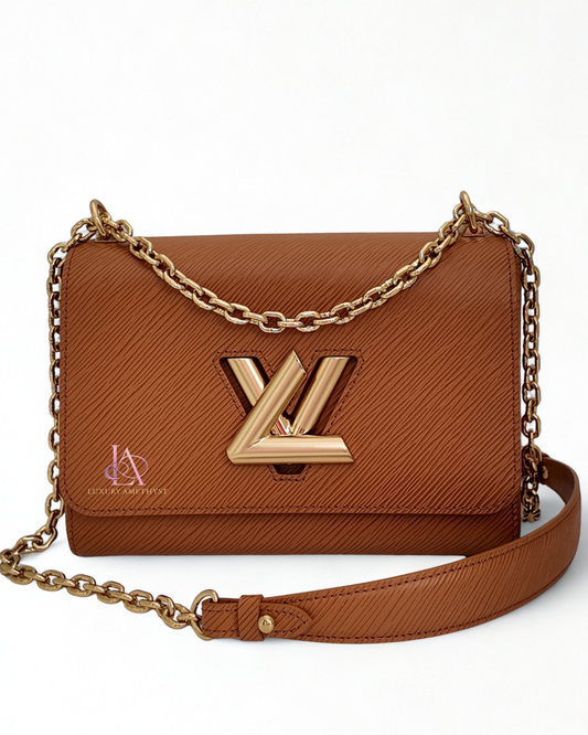 LV Twist Caramel Epi GHW